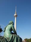 Fernsehturm Berlin und Neptunbrunnen