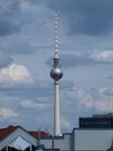 Fernsehturm Berlin vom Balkon